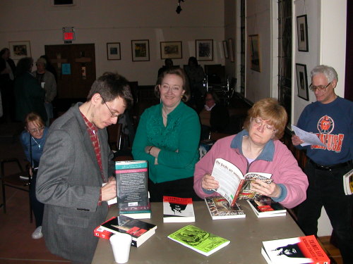 Jeff Signing a Copy